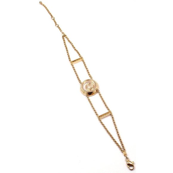 Rare! Authentic Chopard Happy Spirit Diamond Chain Bracelet - Picture 3 of 12